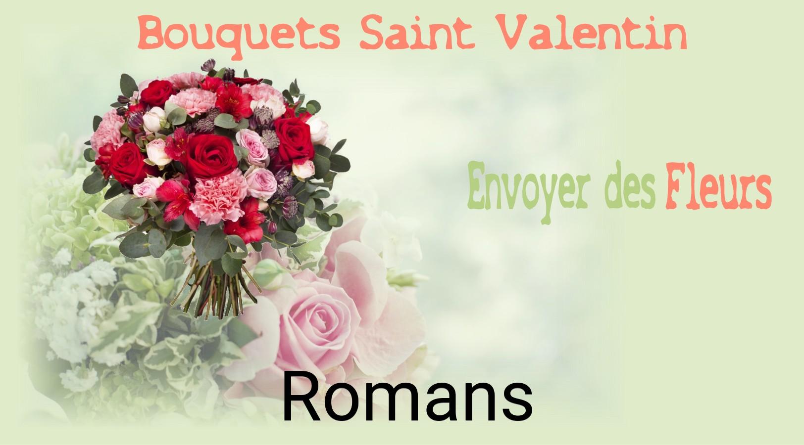 Roses de Saint-Valentin livrées à Romans